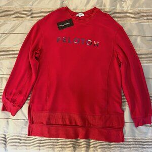 NWT Peloton Modern Side Slit Sweatshirt -Small